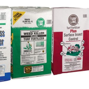 Turfline Premium Lawn Care Program with Surface Insect control plus fertilizer
