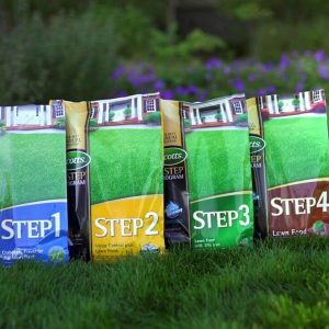 Scotts 4-Step Lawn Care Fertilizer Program