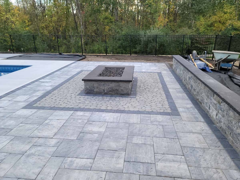 Pool Landscaping Sample