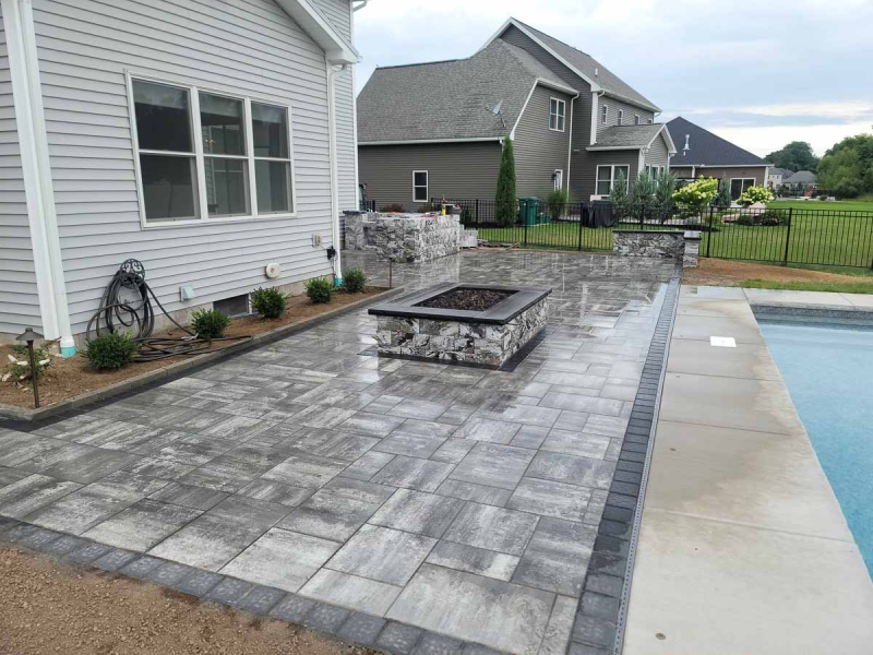 Pool Landscaping Sample